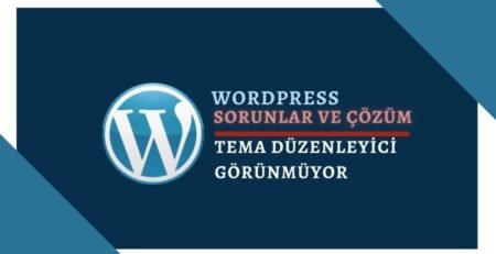 Wordpress Tema Düzenleyici Yok - Hata ve Çözümü [Çözüldü]