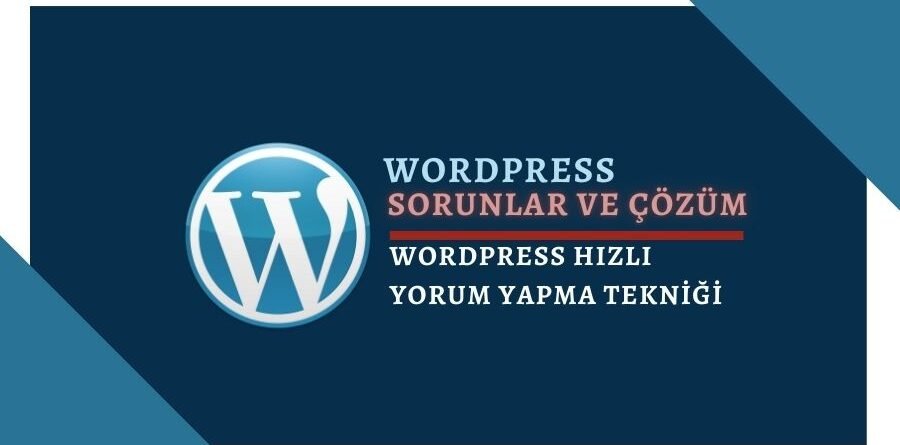 Wordpress Çok Hızlı Yorum Gönderiyorsunuz Hızlı Yorum Yapma